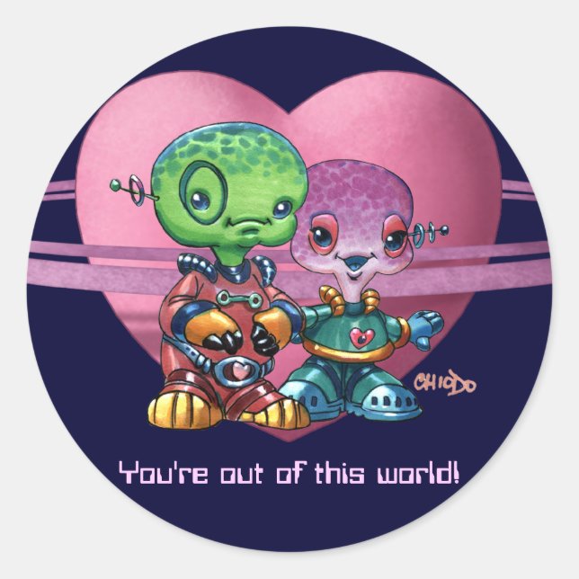 Marteenie Valentine Sticker (Front)