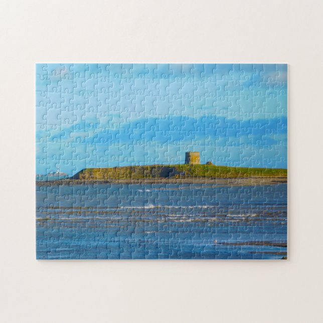 Martello Tower Dublin Ireland. Jigsaw Puzzle (Horizontal)
