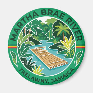 Martha Brae River Jamaica Magnet