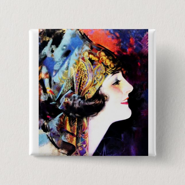 Martha Mansfield Button (Front)