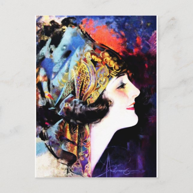 Martha Mansfield Postcard (Front)