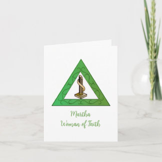 Martha notecard
