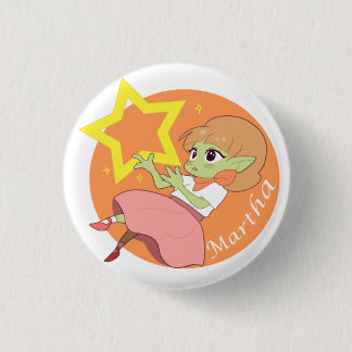 Martha Pinback Button