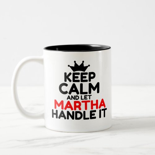 MARTHA Two_Tone COFFEE MUG