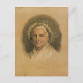 Martha Washington Portrait By Ives Postcard by EnhancedImages at Zazzle