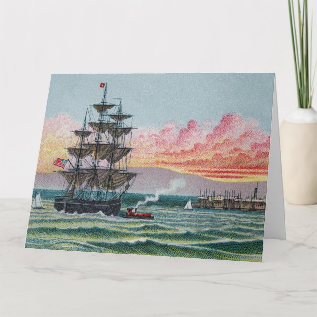 Martha's Vineyard Big Greeting Card (Front)