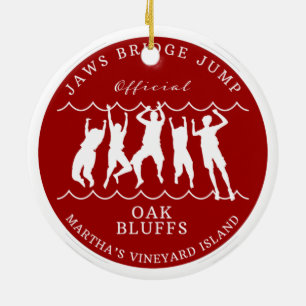 Martha's Vineyard Bridge Jump Ornament