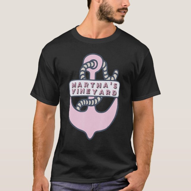 Martha's Vineyard Bubble Anchor T-Shirt (Front)