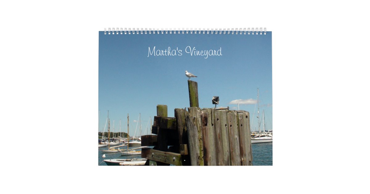 Martha's Vineyard Calendar | Zazzle martha-s-vineyard-calendar-zazzle