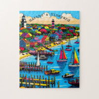 Martha's Vineyard | Colorful Abstract Art
