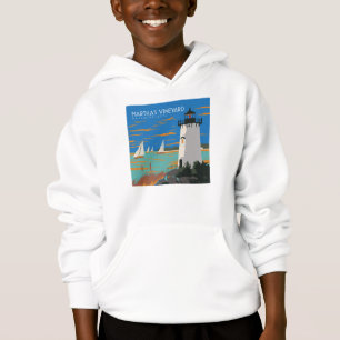 Martha's Vineyard, Massachusetts Lighthouse Hoodie