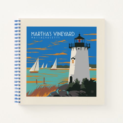 Marthas Vineyard Massachusetts  Lighthouse Notebook