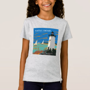 Martha's Vineyard, Massachusetts   Lighthouse T-Shirt