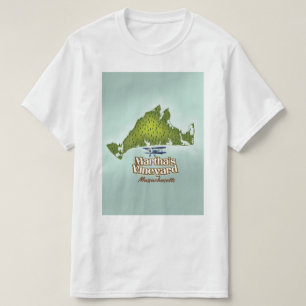 Martha's vineyard Massachusetts travel poster T-Shirt