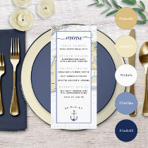 Martha's Vineyard ⚓ Nautical Wedding Menu