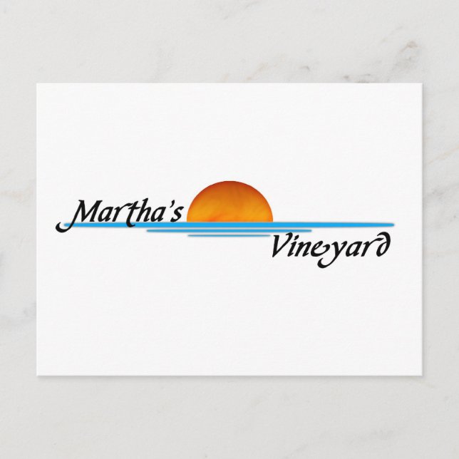 Marthas Vineyard Postcard (Front)