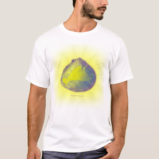 Martha's Vineyard Quahog Men's Tee (Front)