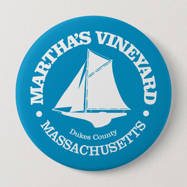 Martha's Vineyard (sloop) Button (Front)