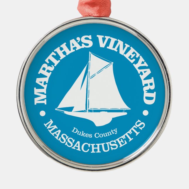 Martha's Vineyard (sloop) Metal Ornament (Front)