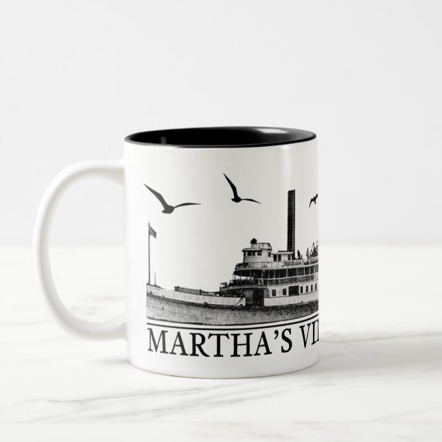 Martha's Vineyard Steamship Mug (Left)
