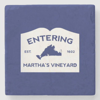 Martha's Vineyard Stone Coaster