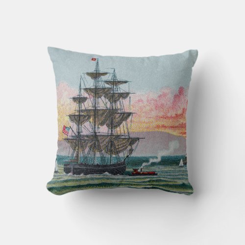 Marthas Vineyard Throw Pillow