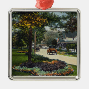 Martha's Vineyard, View of Hartford Park Metal Ornament