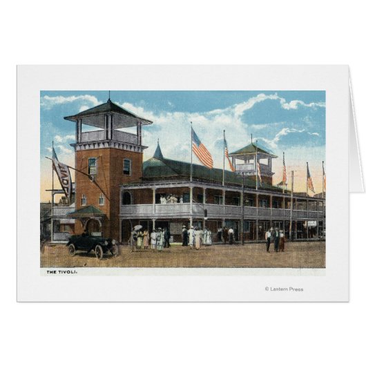Martha's Vineyard, View of the Tivoli Cards (Front Horizontal)