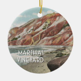 Martha's Vineyard vintage Ceramic Ornament