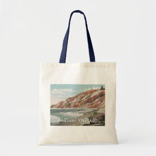 Martha's Vineyard vintage scene Tote Bag