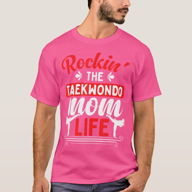 Martial Art Mom Taekwondo T-Shirt (Front)