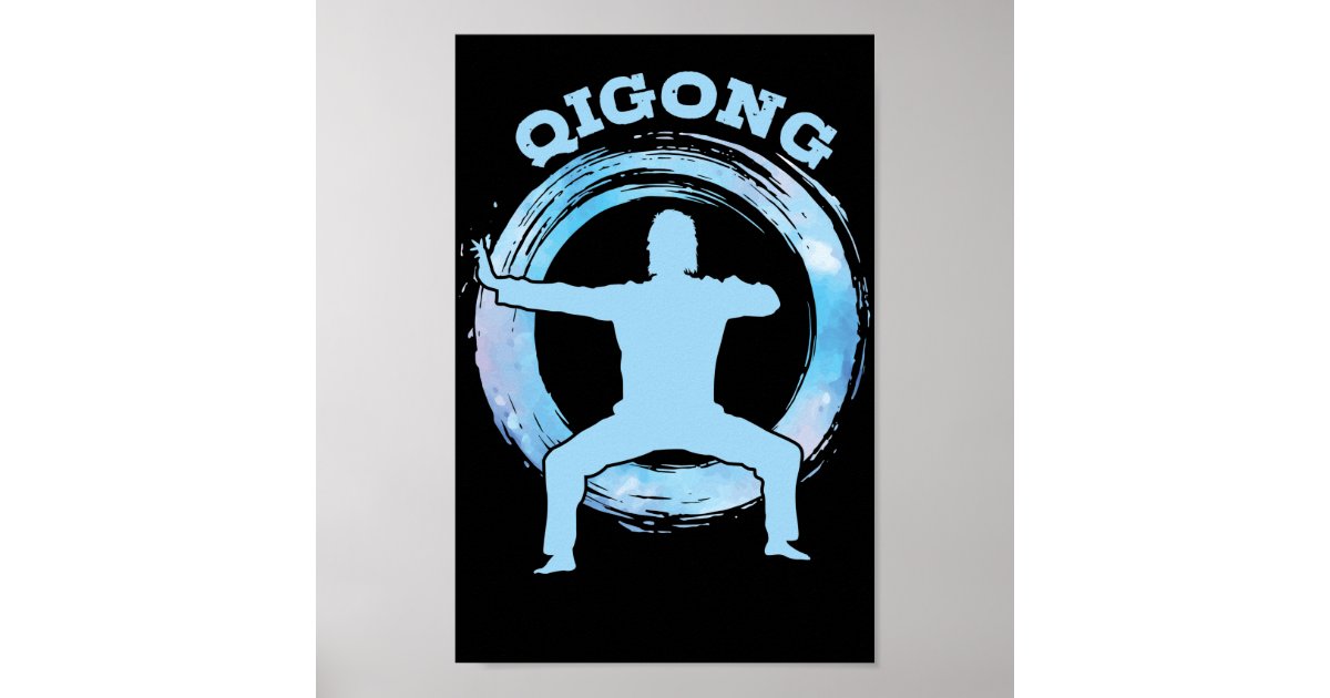 martial art Qigong Poster Zazzle