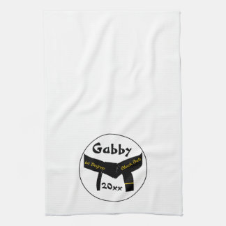Martial Arts 1st Degree Black Belt Kitchen Towel