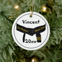 Martial Arts 3rd Degree Black Belt