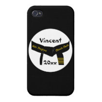 Martial Arts 4th Degree Black Belt iPhone 4 Cover