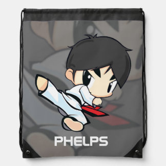 Martial Arts Bag -Drawstring Backpack