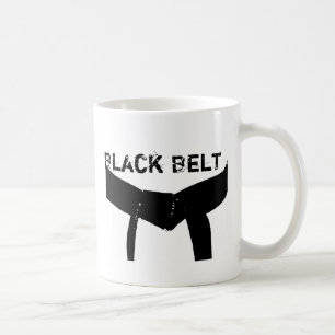 Martial Arts Basic Black Belt Coffee Mug
