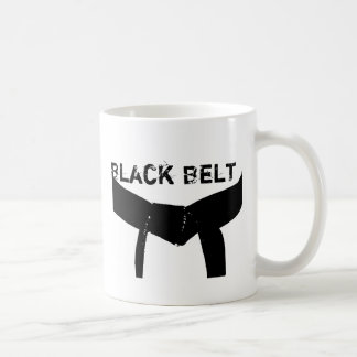 Martial Arts Basic Black Belt Coffee Mug
