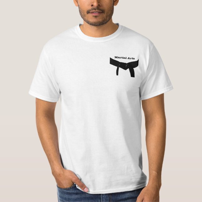 Martial Arts Black Belt Club T-Shirt (Front)