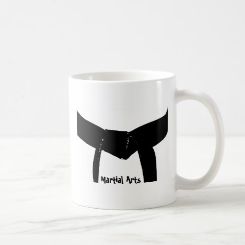 Martial Arts Black Belt Coffee Mug