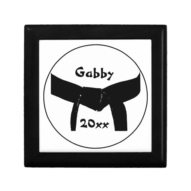 Martial Arts Black Belt Gift Box (Front)