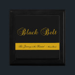 Martial Arts Black Belt Journey Keepsake Box<br><div class="desc">A custom Martial Arts Black Belt Journey Gift Box makes a unique keepsake gift idea for a black belt promotion test, birthday or holiday. Feel free to customize or personalize it with the name of your martial artist or their black belt phrase. This custom martial arts gift box features one...</div>