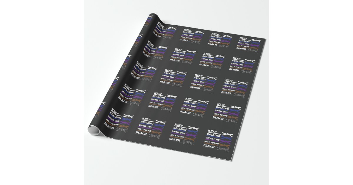 Karate Wrapping Paper