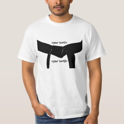 Martial Arts Black Belt T_Shirt