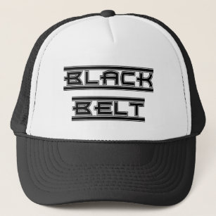Martial Arts Bold Black Belt Hat