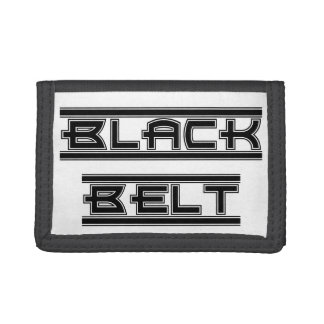 Martial Arts Bold Black Belt Wallet