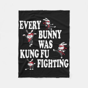 Martial Arts Boxing Fight Training Practice Fights Fleece Blanket