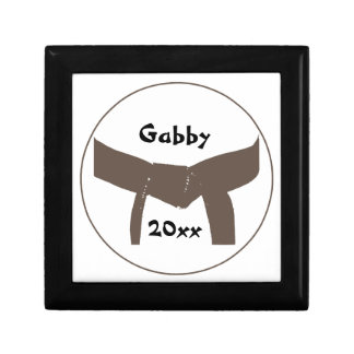 Martial Arts Brown Belt Gift Box