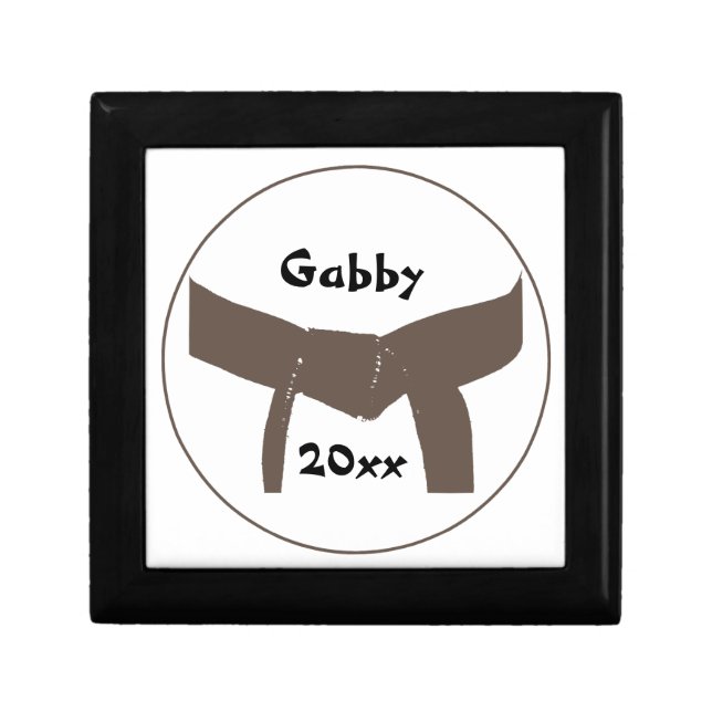 Martial Arts Brown Belt Gift Box (Front)