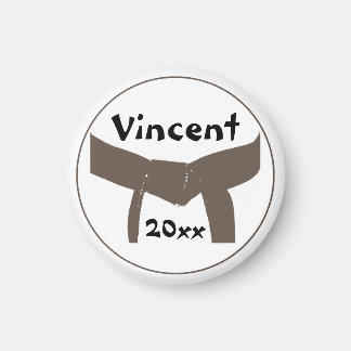 Martial Arts Brown Belt Magnet